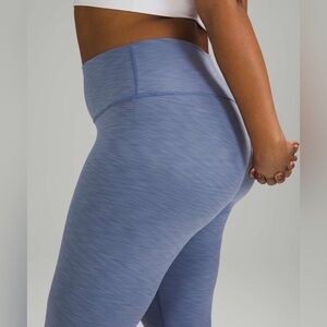 Lululemon Heathered Water Drop Midrise Capri Legging Size XS